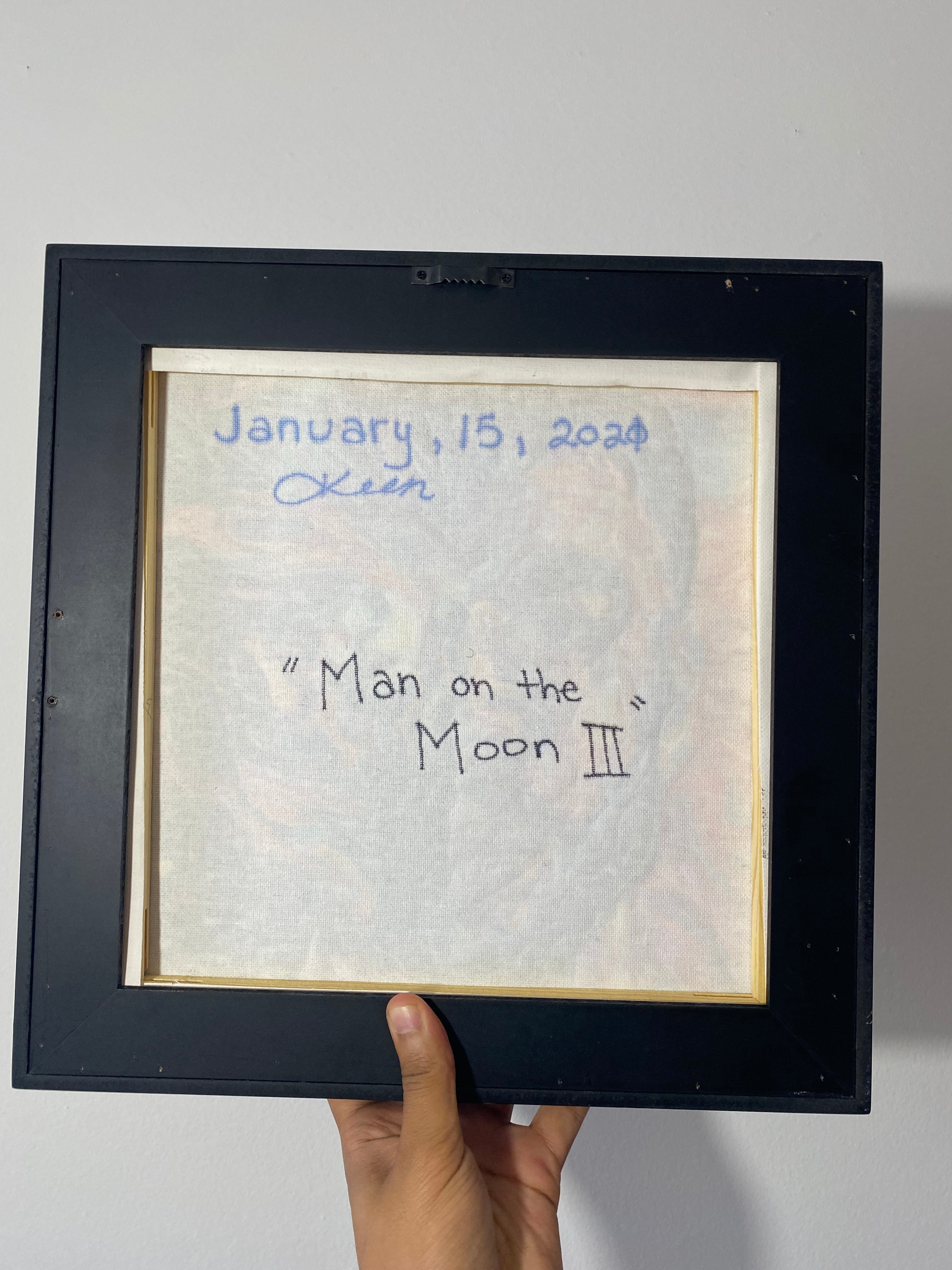 Kid Cudi - Man on the Moon III - Original Yarn Painting