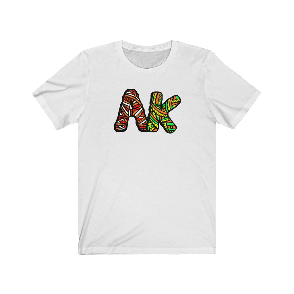 Art with an AK - Big Bright Logo - Cotton Tee
