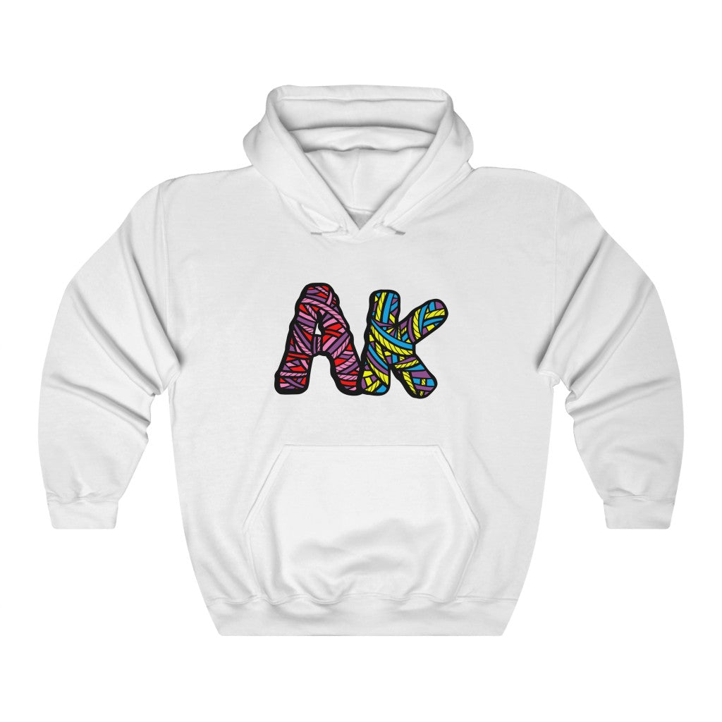 Art with an AK - Hoodie- Big "Dark" Logo